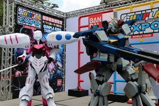 台湾高达展盛大开幕 海量机体图赏与惊艳COS，探索动漫游戏开发新纪元